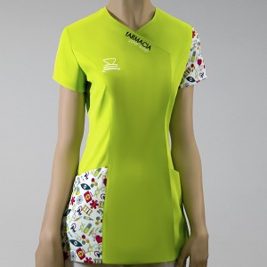 UNIFORME SEÑORA FARMACIA JORDI SOLER PERSONALIZADO